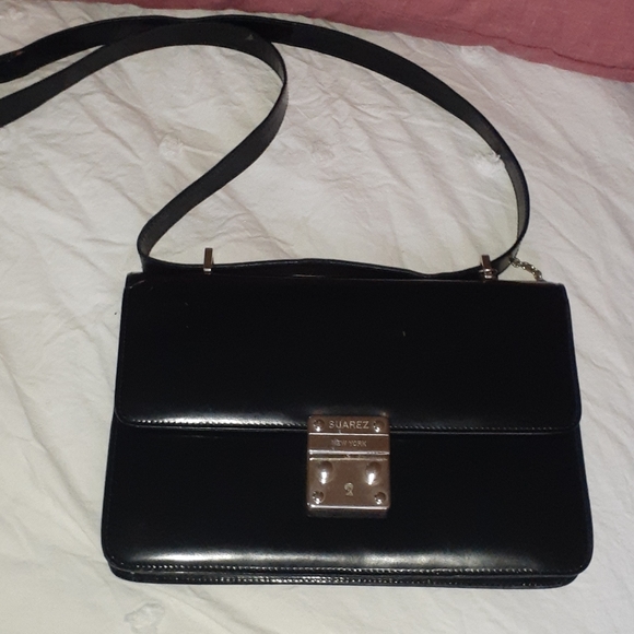 Suarez Handbags - EUC ORIGINAL SUAREZ NEW YORK BLACK BAG